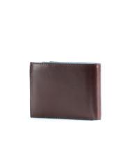 PIQUADRO wallet BLUE SQUARE line, in leather MAHOGANY - Men’s Wallets - 4