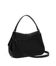 FURLA FLOW M M leather handbag Black - Women’s Bags - 3