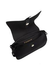 FURLA FLOW M M leather handbag Black - Women’s Bags - 4