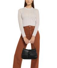 FURLA FLOW M M leather handbag Black - Women’s Bags - 5