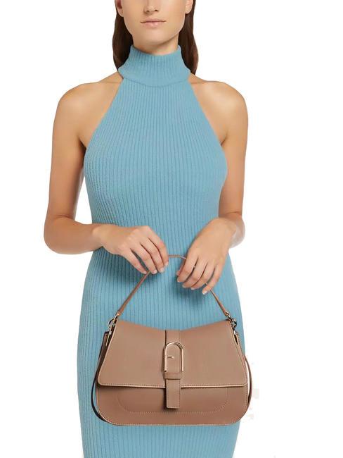 FLOW M M leather handbag greige - Women&rsquo;s Bags