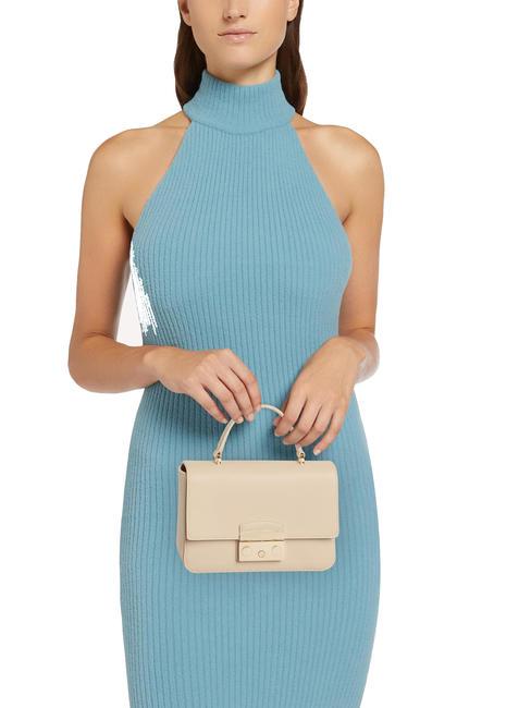 METROPOLIS S mini bag in leather ballerina - Women&rsquo;s Bags