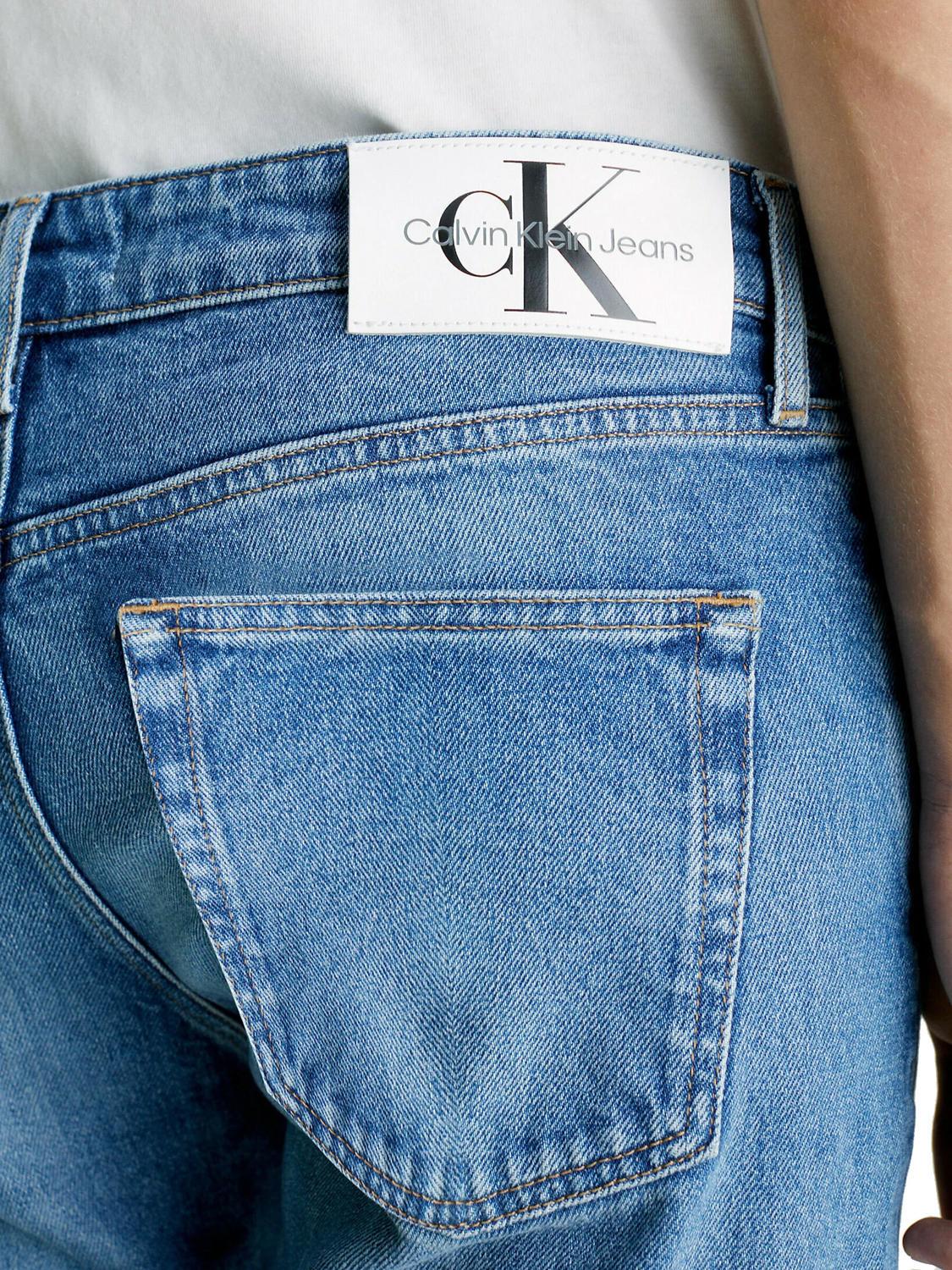 Calvin Klein Slim Taper Slim Fit Jeans Light Denim Buy At Outlet