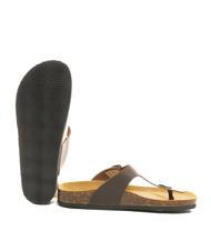 DOCKSTEPS VEGA Suede leather flip flops dark brown - Women&rsquo;s shoes - 4