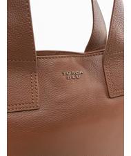 TOSCA BLU FRAPPE Leather bag with shoulder strap DarkBrown - Women&rsquo;s Bags - 3