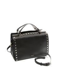 TOSCA BLU CONFETTI Leather trunk bag with shoulder strap Black - Women&rsquo;s Bags - 2