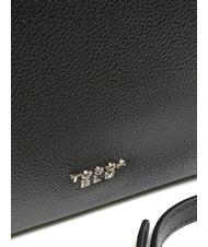 TOSCA BLU CONFETTI Leather trunk bag with shoulder strap Black - Women&rsquo;s Bags - 3