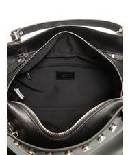 TOSCA BLU CONFETTI Leather trunk bag with shoulder strap Black - Women&rsquo;s Bags - 4