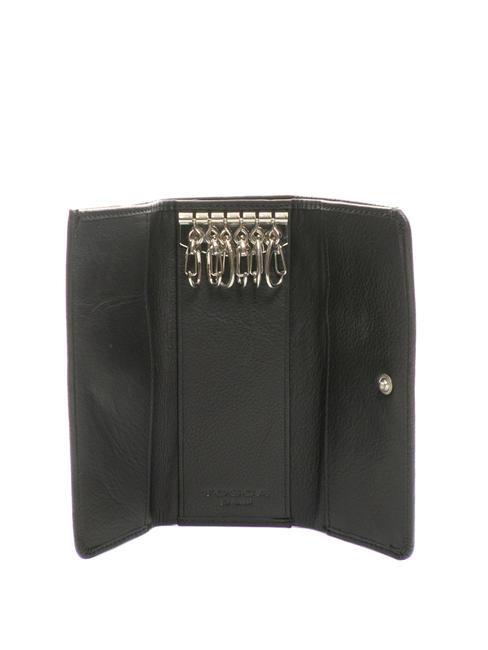 BASIC Leather key case Black - Key holders