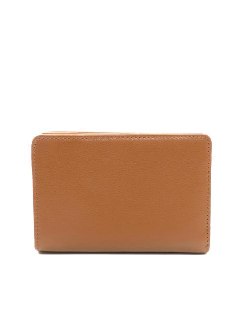 BASIC Medium leather wallet BROWN - Women&rsquo;s Wallets