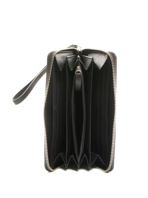 BASIC Zip around leather wallet Black - Women&rsquo;s Wallets