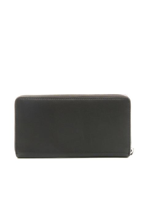 BASIC Zip around leather wallet Black - Women&rsquo;s Wallets