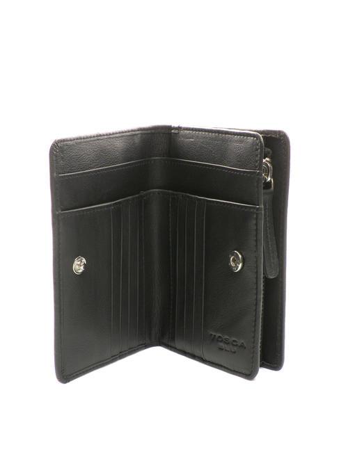 BASIC Medium leather wallet Black - Women&rsquo;s Wallets