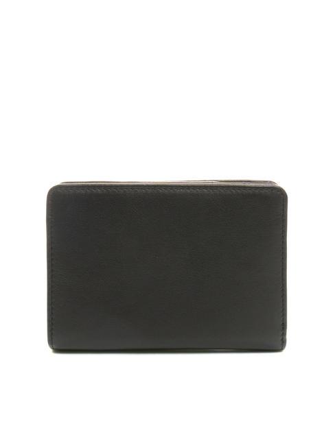 BASIC Medium leather wallet Black - Women&rsquo;s Wallets