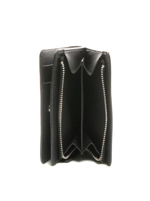 BASIC Medium leather wallet Black - Women&rsquo;s Wallets
