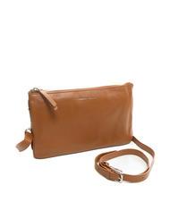 TOSCA BLU BASIC Leather shoulder bag BROWN - Women&rsquo;s Bags - 2