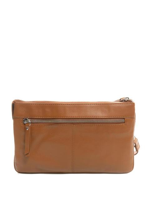 BASIC Leather shoulder bag BROWN - Women&rsquo;s Bags