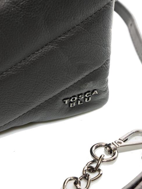 PAN CAKE Leather bag with shoulder strap Black - Women&rsquo;s Bags