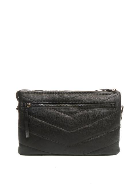 PAN CAKE Leather bag with shoulder strap Black - Women&rsquo;s Bags