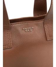 TOSCA BLU FRAPPE Medium leather bag with shoulder strap DarkBrown - Women&rsquo;s Bags - 3