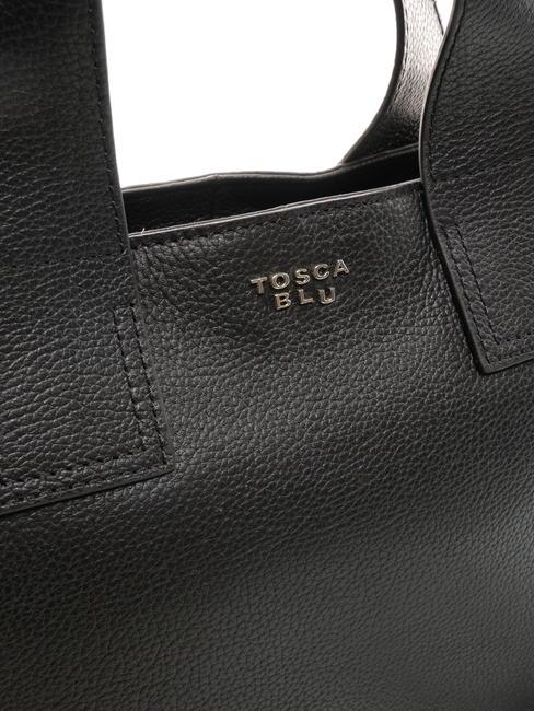 FRAPPE Medium leather bag with shoulder strap Black - Women&rsquo;s Bags