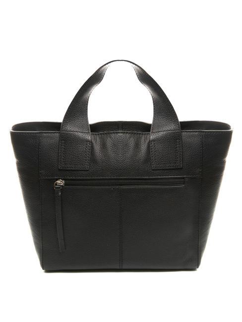 FRAPPE Medium leather bag with shoulder strap Black - Women&rsquo;s Bags