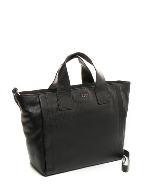 FRAPPE Leather bag with shoulder strap Black - Women&rsquo;s Bags