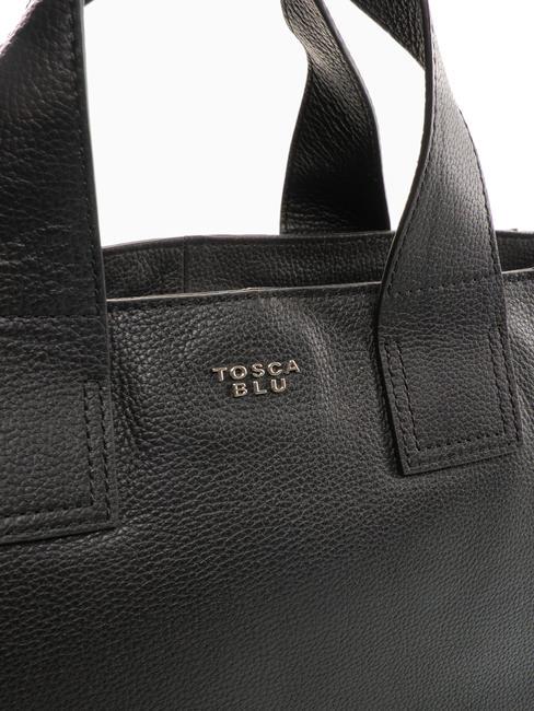FRAPPE Leather bag with shoulder strap Black - Women&rsquo;s Bags