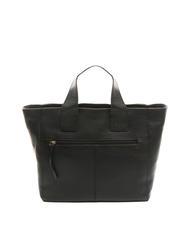 TOSCA BLU FRAPPE Leather bag with shoulder strap Black - Women&rsquo;s Bags - 4