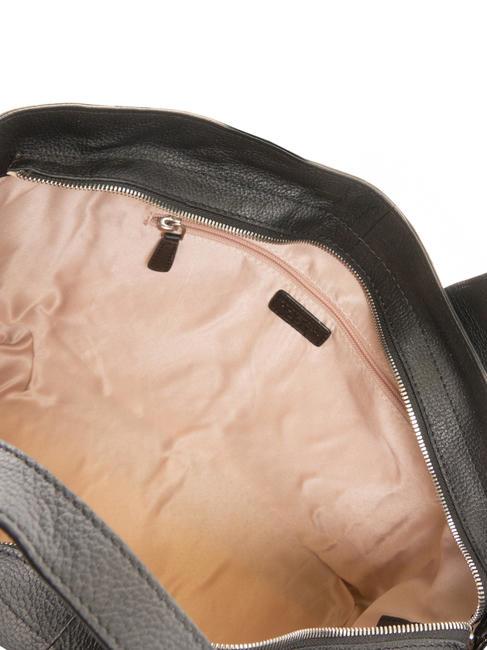 FRAPPE Leather bag with shoulder strap Black - Women&rsquo;s Bags