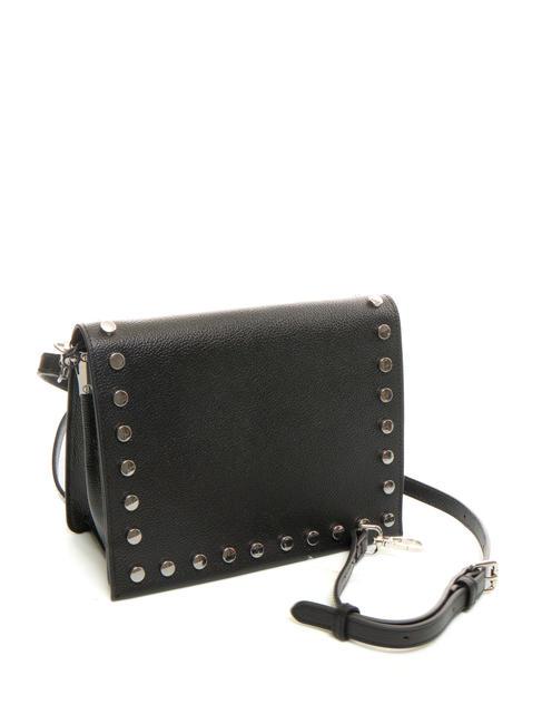 CONFETTI Leather shoulder bag Black - Women&rsquo;s Bags