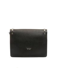 TOSCA BLU CONFETTI Leather shoulder bag Black - Women&rsquo;s Bags - 4