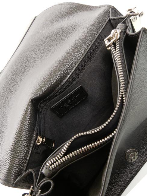 CONFETTI Leather shoulder bag Black - Women&rsquo;s Bags