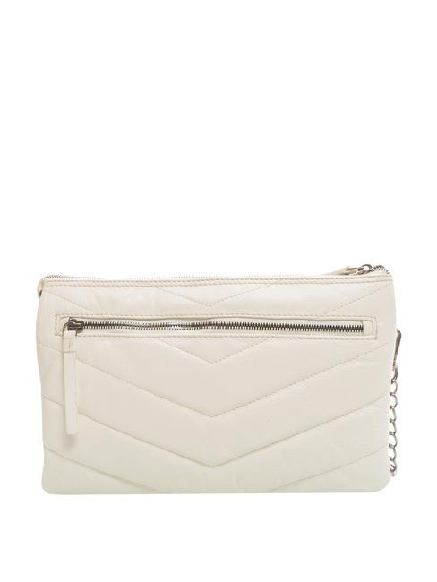 PAN CAKE Leather bag with shoulder strap white - Women&rsquo;s Bags