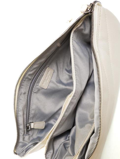 PAN CAKE Leather bag with shoulder strap white - Women&rsquo;s Bags