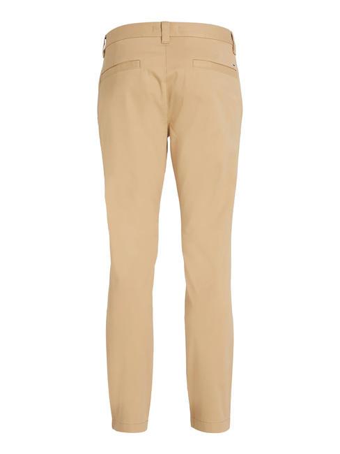 TJ AUSTIN Cotton chino trousers tawny sand - Trousers