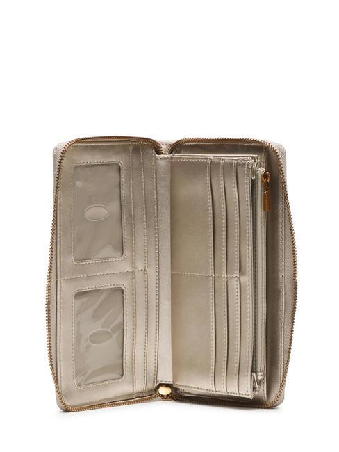 AVETA Zip Around Wallet STONE - Women&rsquo;s Wallets