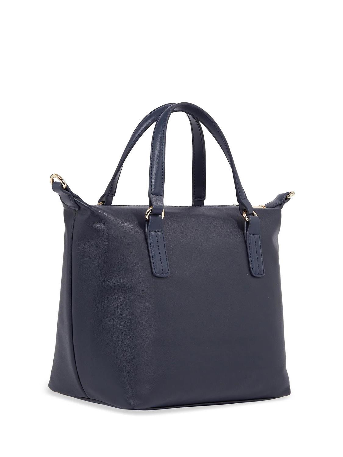 Tommy Hilfiger Poppy Plus Tote Bag With Shoulder Strap Space Blue