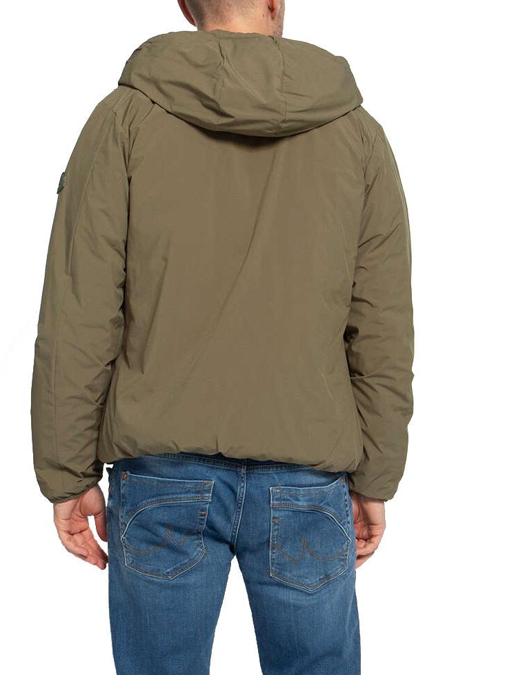 Invicta Doubleface Reversible Short Down Jacket Military Black