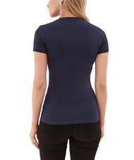 GUESS MINI TRIANGLE V-neck T-shirt blackened blue - T-shirt - 2