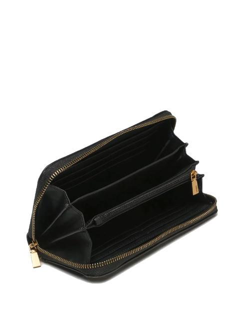 LAUREL Large Zip Around Wallet BLACK - Women&rsquo;s Wallets