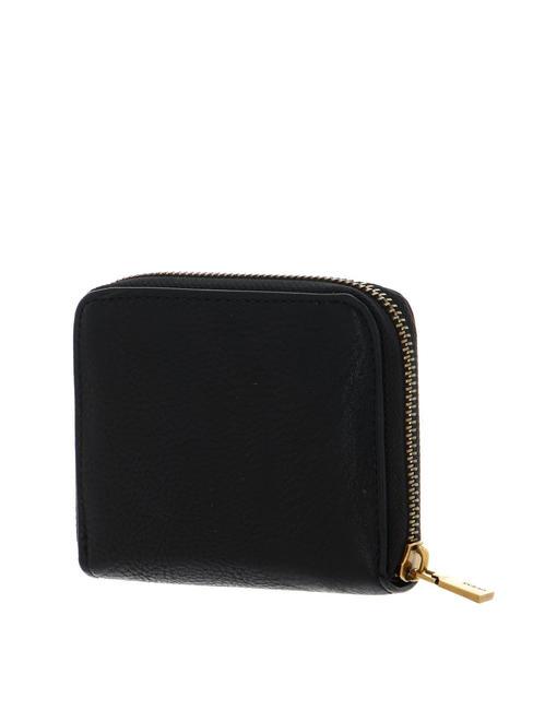 LAUREL S Zip Around Wallet BLACK - Women&rsquo;s Wallets