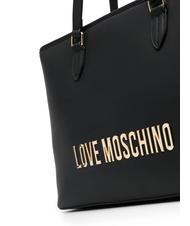 LOVE MOSCHINO BOLD BAG Shoulder shopping bag Black - Women&rsquo;s Bags - 3