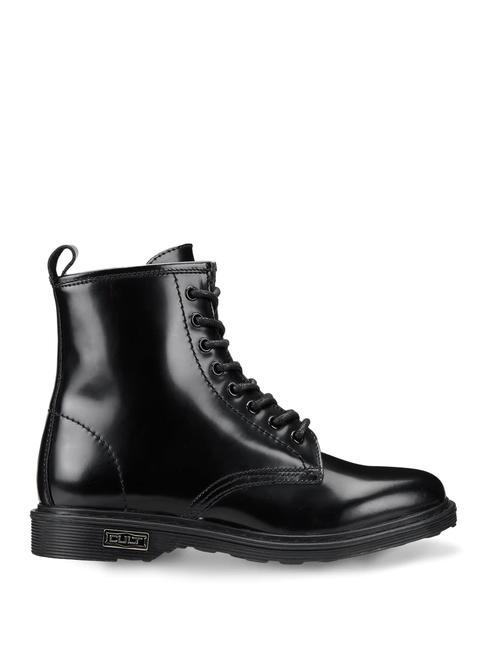SABBATH Leather combat boots black - Women’s shoes