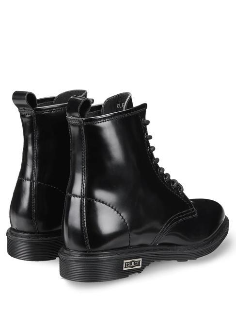 SABBATH Leather combat boots black - Women’s shoes