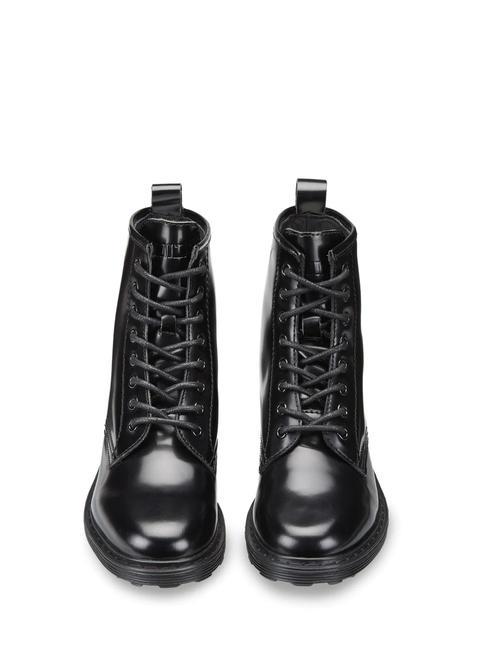 SABBATH Leather combat boots black - Women’s shoes