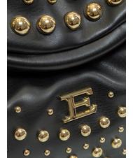 ERMANNO SCERVINO PRINCESS Shoulder bag with studs black gold - Women&rsquo;s Bags - 3
