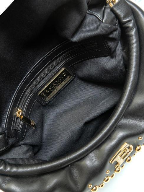 PRINCESS Shoulder bag with studs black gold - Women&rsquo;s Bags