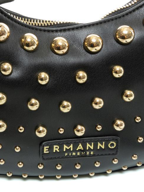 PRINCESS Shoulder bag with studs black gold - Women&rsquo;s Bags