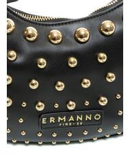 ERMANNO SCERVINO PRINCESS Shoulder bag with studs black gold - Women&rsquo;s Bags - 4
